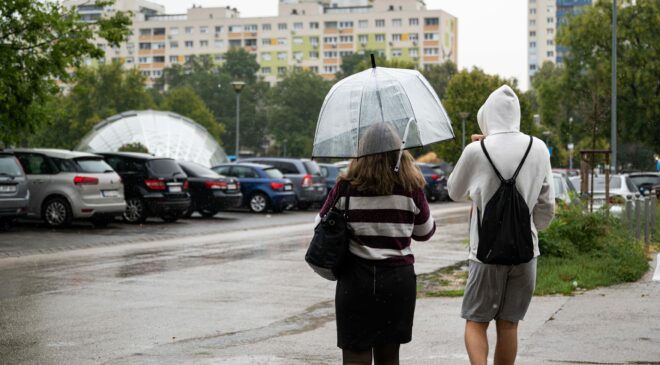 Közel egyhavi csapadék hullott le az elmúlt egy héten