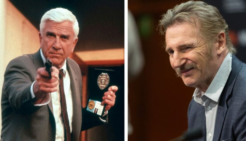 Az új Csupasz pisztoly rendezője: „Csak Liam Neeson képes arra a 21. században, amire korábban Leslie Nielsen volt” Az új Csupasz pisztoly rendezője: „Csak Liam Neeson képes arra a 21. században, amire korábban Leslie Nielsen volt”