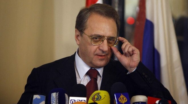 Putyin menesztette a külügyminiszter, Szergej Lavrov helyettesét